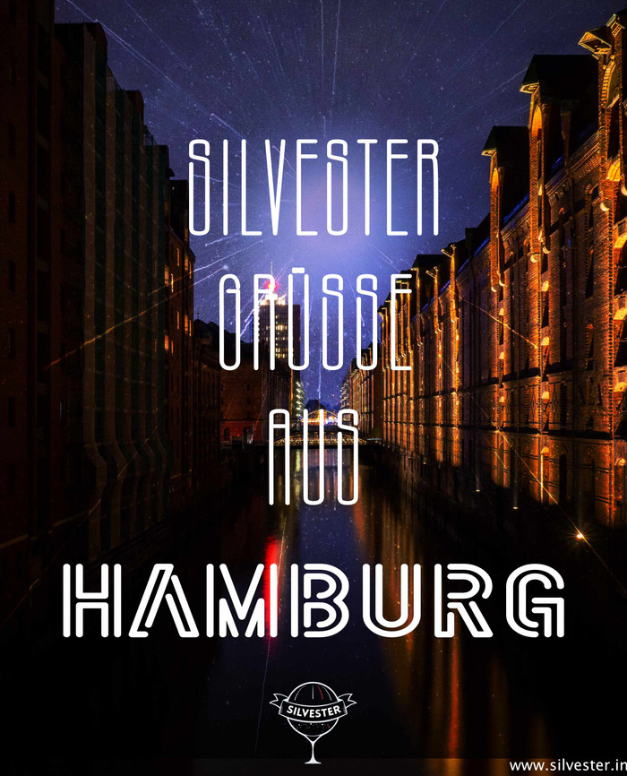  Frohes neues Jahr aus der Hansa-Stadt Hamburg! 