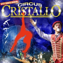 Flyer der Silvesterveranstaltung: Silvester 2023 im Circus Cristallo