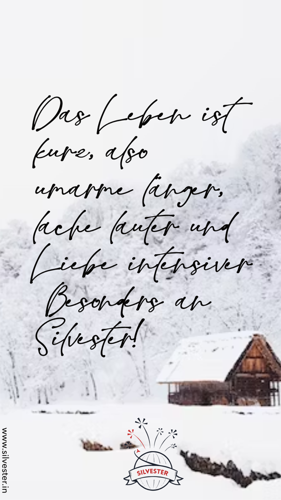 Das Leben ist kurz