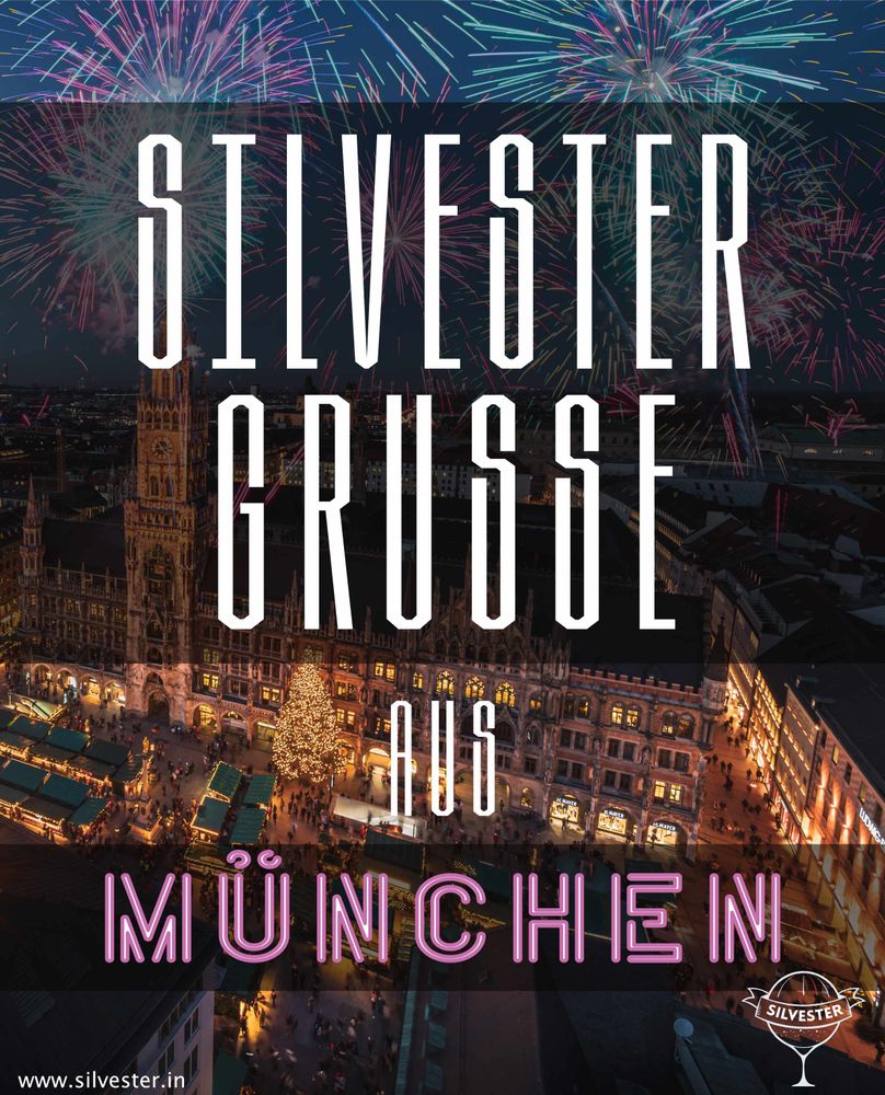 Silvestergruß aus München