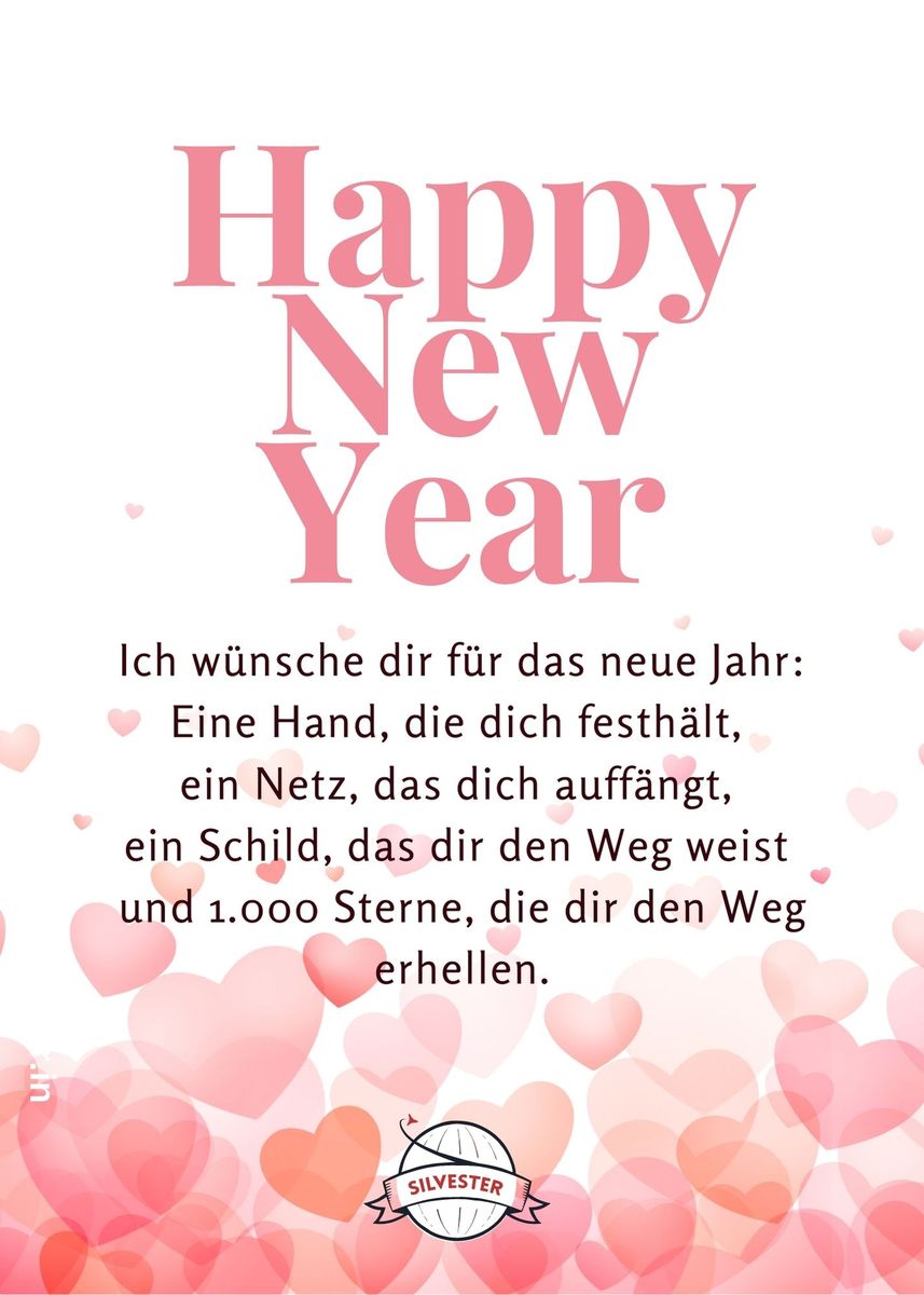 Wunderbare Silvester-Wünsche