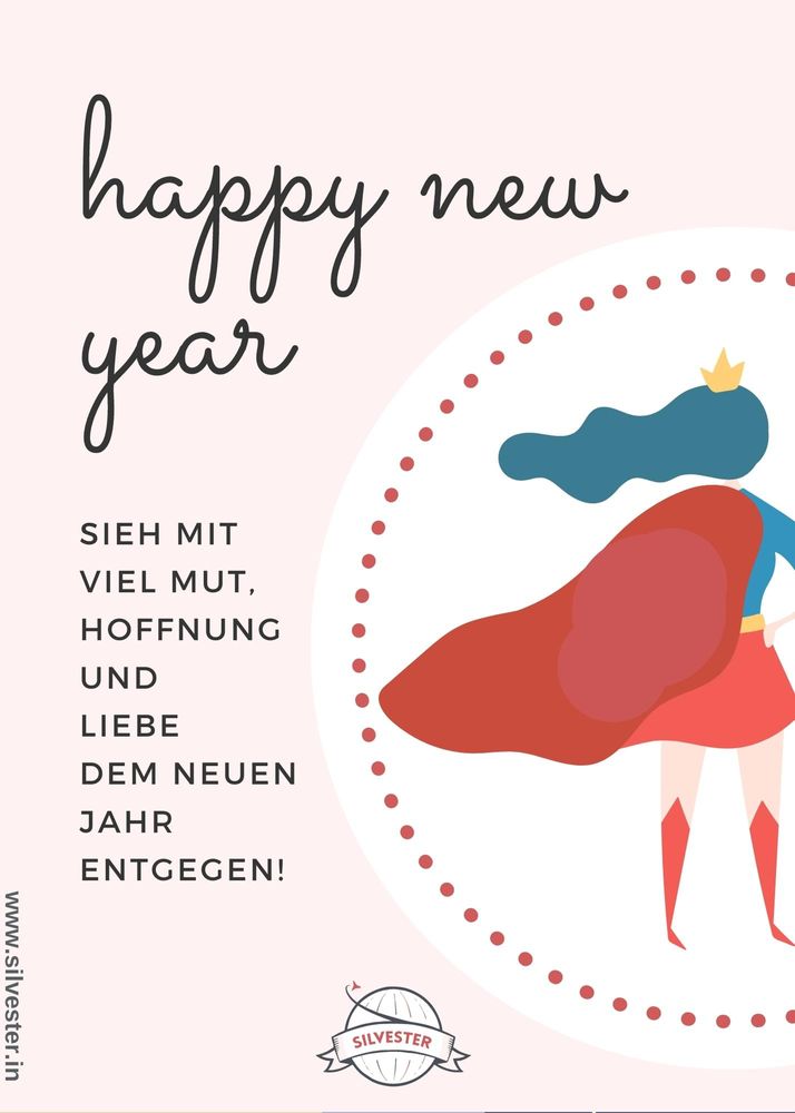 Schau mit Mut ins neue Jahr!