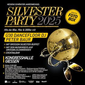Silvesterparty 2026/27 in der Kongresshalle Gießen